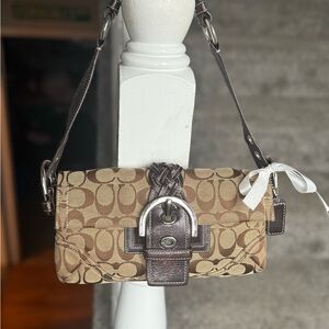 Coach Soho Braided Baguette